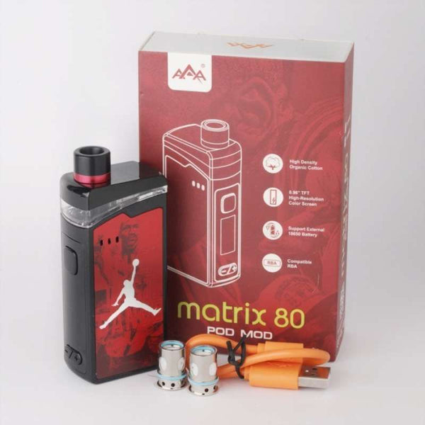 AAA Matrix 80 Pod With 3 Coils and 2000mAh Cell